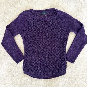 Tribal holey sweater